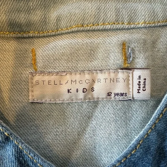 Stella McCartney Kids || Denim Shirt Jacket - Picture 3 of 5